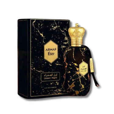 Armaf Eter Desert Night Eau de Parfum – Unisex Fragrance – 3.4 oz (100ml) – Spicy & Woody Scent with Orange Oil, Cinnamon, Leather & Amber – Long-Lasting Oriental Perfume